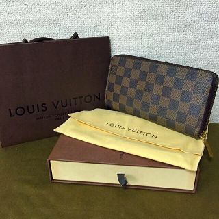 ルイヴィトン(LOUIS VUITTON)のダミエ ラウンドファスナー(財布)