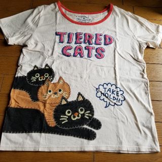 ラフ(rough)のラフTシャツ、ノースリーブ　猫セット(Tシャツ(半袖/袖なし))