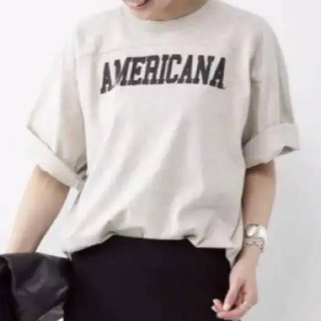 DEUXIEME CLASSE(ドゥーズィエムクラス)のドゥーズィエムクラス  アメリカーナTシャツ レディースのトップス(Tシャツ(半袖/袖なし))の商品写真