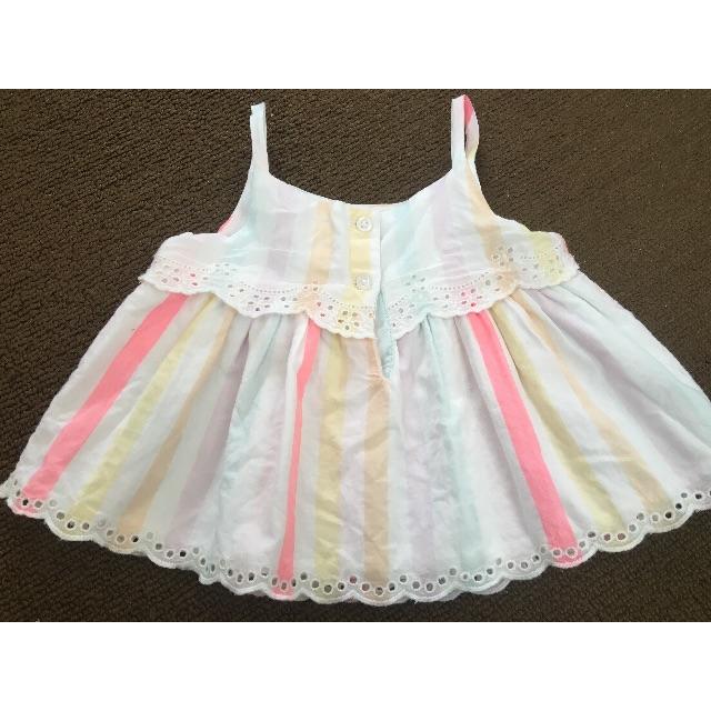 babyGAP(ベビーギャップ)のキャミ♡ キッズ/ベビー/マタニティのベビー服(~85cm)(タンクトップ/キャミソール)の商品写真