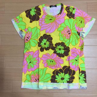 コムデギャルソン(COMME des GARCONS)のトリコ  コム・デ・ギャルソン  花柄Tシャツ(Tシャツ(半袖/袖なし))
