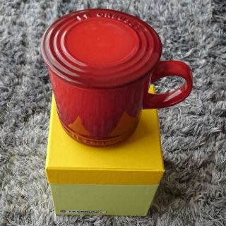 ルクルーゼ(LE CREUSET)のル・クルーゼ蓋つきカップ(グラス/カップ)