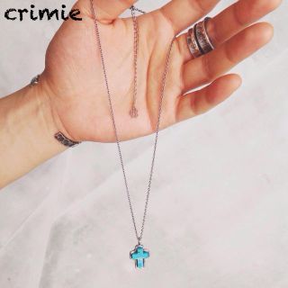 クライミー(CRIMIE)のCRIMIE(クライミー)　G&G STONE CROSS (ネックレス)