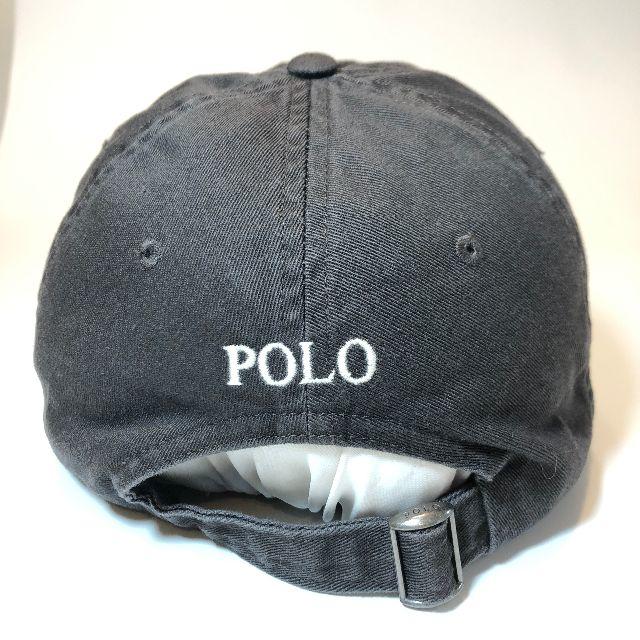 POLO RALPH LAUREN(ポロラルフローレン)の新品 未使用 ポロ ラルフローレン ポニー キャップ ダークグレー N127 メンズの帽子(キャップ)の商品写真