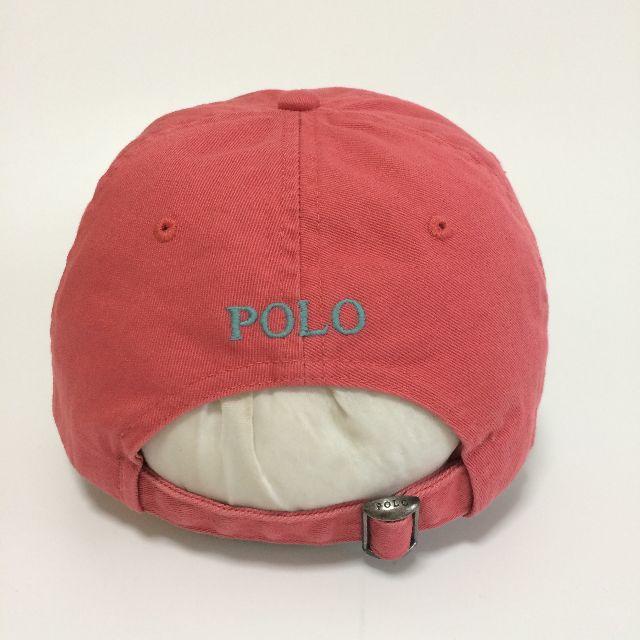 POLO RALPH LAUREN(ポロラルフローレン)の新品 未使用 ポロ ラルフローレン ポニー キャップ ピンク N72 レディースの帽子(キャップ)の商品写真