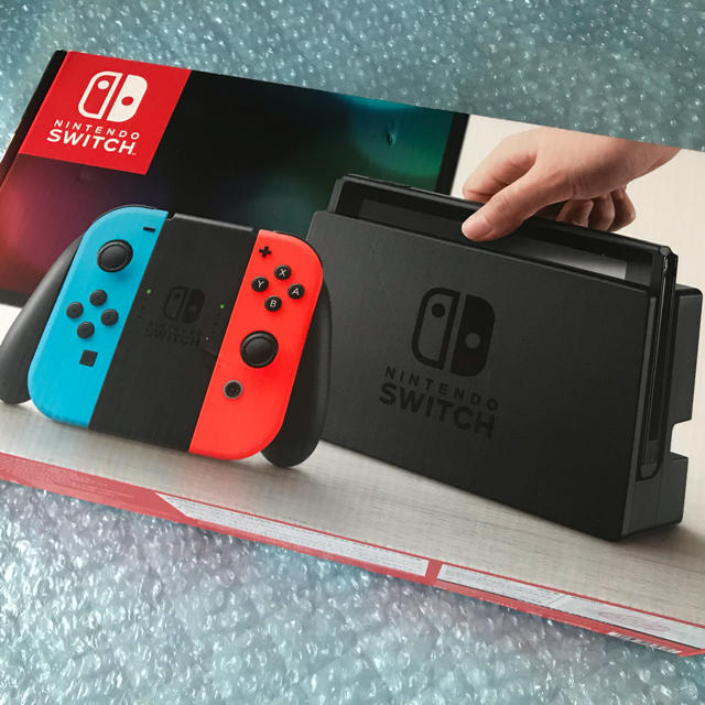 ニンテンドースイッチ Nintendo Switch ネオンブルー レッド
