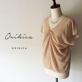 オリヒカ(ORIHICA)のオリヒカ☆シフォンレイヤードカットソー(カットソー(半袖/袖なし))