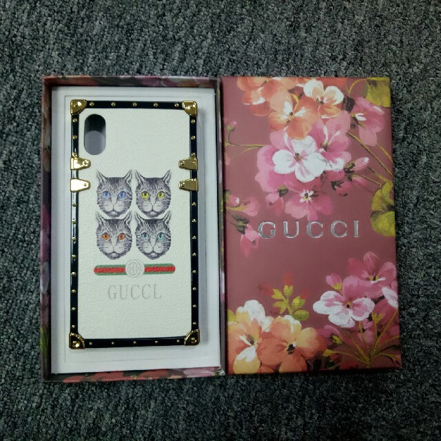Gucci -  GUCCI グッチ iphone X、XS用ケース　正規品の通販 by かっすう's shop｜グッチならラクマ