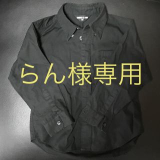 コムサイズム(COMME CA ISM)のCOMME CA ISM black シャツ 90(ブラウス)