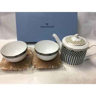 ウェッジウッド(WEDGWOOD)の新品 ウェッジウッド  サムライ ジャパニーズティー セット(グラス/カップ)