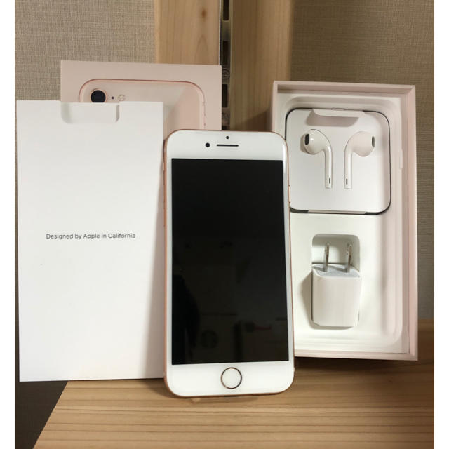 送料無料/プレゼント付♪ 6661 電池最良好 iPhone8plus 64GB SIMフリー