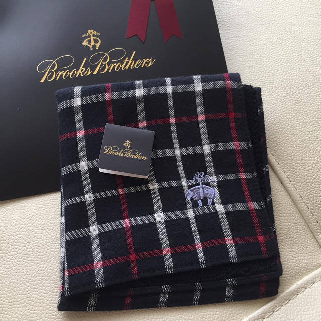 Brooks Brothers(ブルックスブラザース)のブルックスブラザーズ、メンズハンカチ3枚セット メンズのファッション小物(ハンカチ/ポケットチーフ)の商品写真