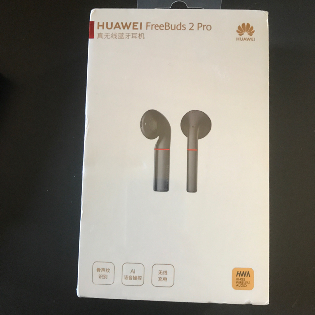 ヘッドフォン/イヤフォンワイヤレスイヤホン HUAWEI Freebuds 2 Pro black 新品