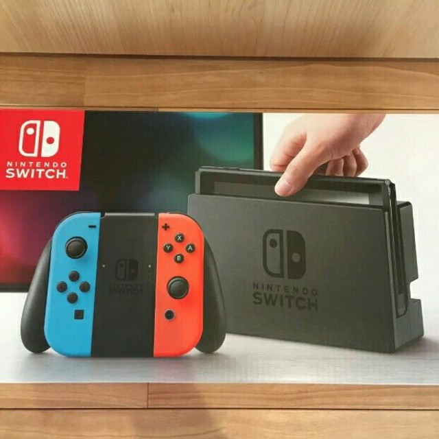 新品未開封 Nintendo Switch 本体 ネオンブルーネオンレッド