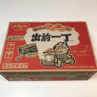 ニッシンショクヒン(日清食品)の出前一丁 おいしいワンタン入り カップめん 12カップ １ケース(インスタント食品)