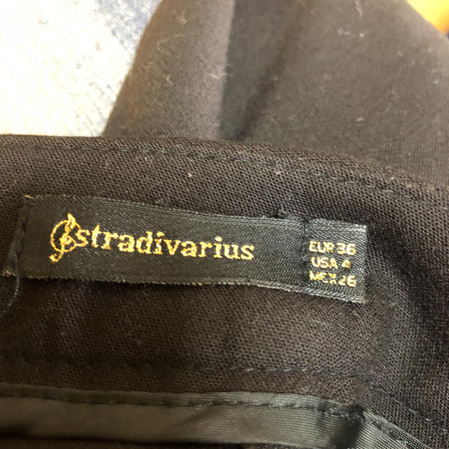 Stradivarius ダークパープル ロングキュロットパンツ レディースのパンツ(キュロット)の商品写真