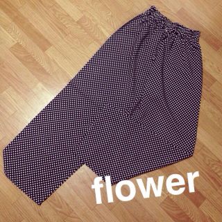 フラワー(flower)のflower 古着パンツ(カジュアルパンツ)