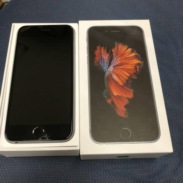 iPhone6s SpaceGray 32GB 新品未使用 simロック解除済