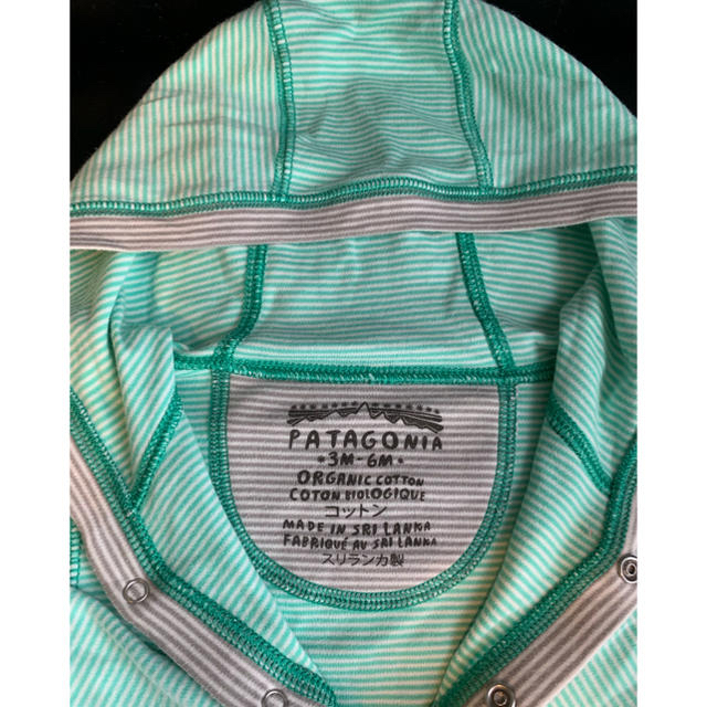 patagonia(パタゴニア)のパタゴニア  ロンパースセット   コージーコットンワンピース&パーカー  キッズ/ベビー/マタニティのベビー服(~85cm)(ロンパース)の商品写真