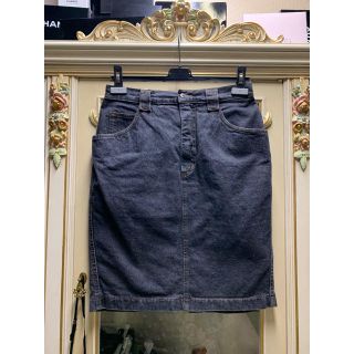 クリツィア(KRIZIA)のKRIZIA JEANS レディース デニムスカート L(ひざ丈スカート)