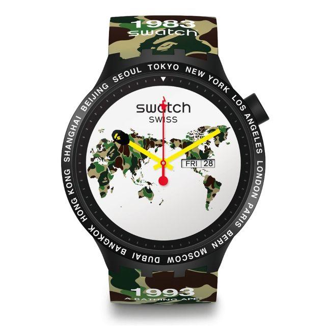 A BATHING APE - BAPE SWATCH BIG BOLD THE WORLDの通販 by new M shop｜アベイシングエイプならラクマ