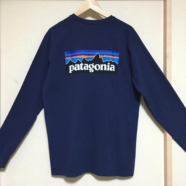 patagonia(パタゴニア)の【美品】パタゴニアPATAGONIA P-6 ロングスリーブ メンズL メンズのトップス(Tシャツ/カットソー(七分/長袖))の商品写真