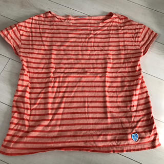 オーシバル(ORCIVAL)のオーシバル オレンジボーダーカットソー(Tシャツ(半袖/袖なし))