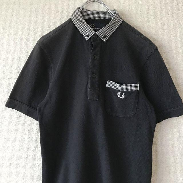 FRED PERRY(フレッドペリー)の【人気】フレッドペリー ワンポイントロゴポロシャツ ギンガムチェック サイズXS メンズのトップス(ポロシャツ)の商品写真