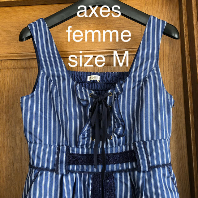 axes femme(アクシーズファム)の【美品】axes femme ワンピース M レディースのワンピース(ひざ丈ワンピース)の商品写真