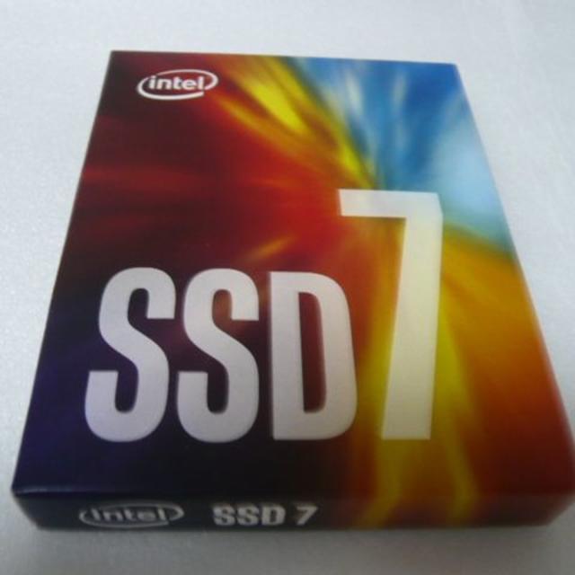 intel型番inetl 256GB SSD 760p SSDPEKKW256G8XT