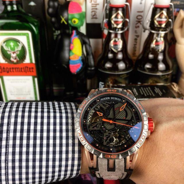 シャネル 腕時計 スーパーコピーヴィトン - ROGER DUBUIS - 46ｍｍ　メンズ　ROGER DUBUIS   ロジェデュブイ　自動巻き　腕時計の通販 by なんでも売っている販売社's shop｜ロジェデュブイならラクマ