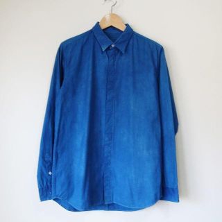 ワンエルディーケーセレクト(1LDK SELECT)の1LDK購入 【BLACK&BLUE】 琉球藍染め比翼SHIRTS(シャツ)