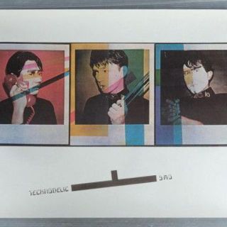YMO テクノデリック　特典ポスター(ミュージシャン)