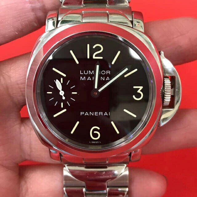 PANERAI - 短時間で出品取り消し致します！パネライ ルミノールマリーナの通販 by ミズキ's shop｜パネライならラクマ