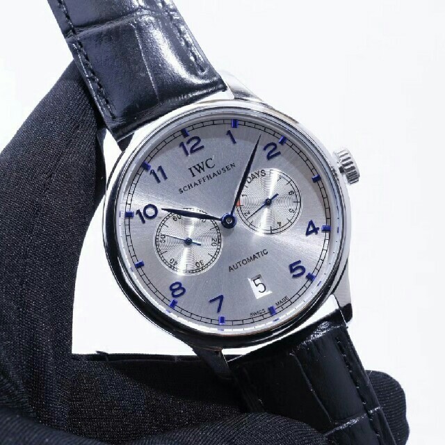 IWC - IWC ポルトギーゼ クロノグラフ シルバーの通販 by jlk587
's shop｜インターナショナルウォッチカンパニーならラクマ