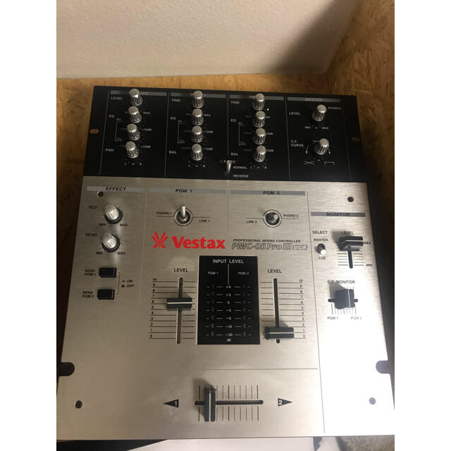 vestaxベスタックスPMC-05PRO3VCA ターンテーブルDJミキサー