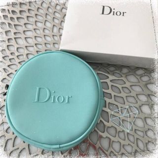 クリスチャンディオール(Christian Dior)のクリスチャン ディオール ラウンドポーチ 【未使用】(ポーチ)