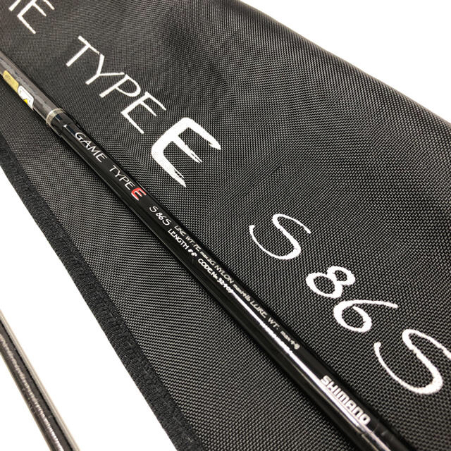 SHIMANO - シマノ エギングロッド GAME TYPE E S86S 美品の通販 SHIMANO - シマノ エギングロッド GAME TYPE E S86S 美品の通販