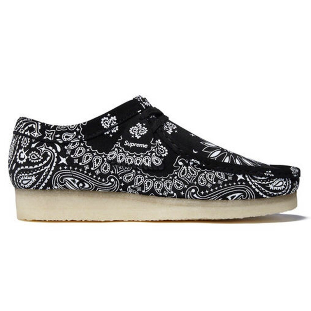 Supreme - supreme clarks wallabie US9 blackの+mu-8.com