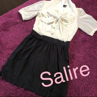 サリア(salire)のsalire ワンピース(ひざ丈ワンピース)