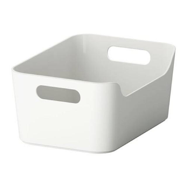 IKEA(イケア)のIKEA イケア ヴァリエラ ボックス ハイグロス ホワイト 6個セット インテリア/住まい/日用品の収納家具(ケース/ボックス)の商品写真