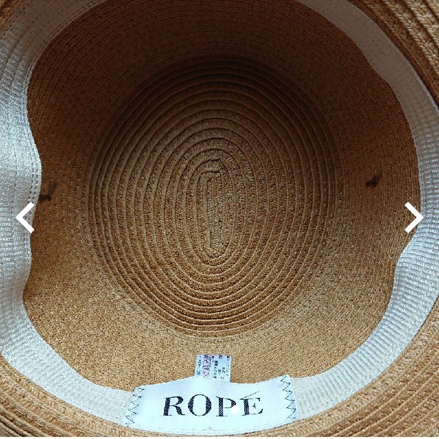 ROPE’(ロペ)のROPE ストローハット レディースの帽子(麦わら帽子/ストローハット)の商品写真