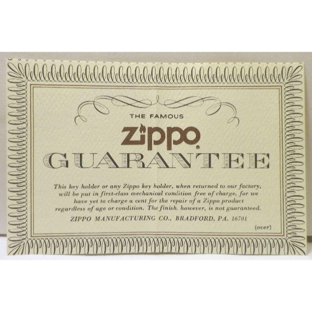 ZIPPO(ジッポー)の7-80年代ZIPPO キーRING 未使用 BOX レア メンズのファッション小物(キーホルダー)の商品写真
