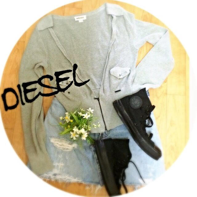 DIESEL(ディーゼル)のDIESEL#ショートカーディガン レディースのトップス(カーディガン)の商品写真