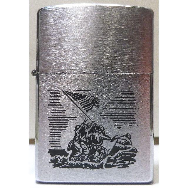 97年’レギュラー ZIPPO 硫黄島　星条旗　米国海兵隊　美品