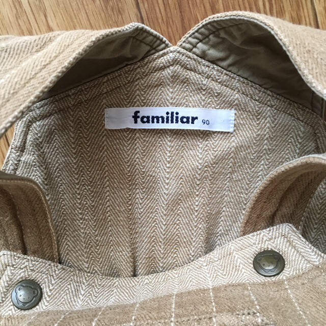 familiar(ファミリア)のfamiliar(ファミリア) オーバーオール キッズ/ベビー/マタニティのキッズ服女の子用(90cm~)(その他)の商品写真