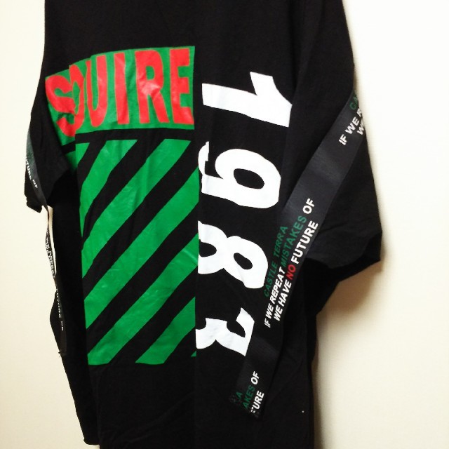 OFF-WHITE(オフホワイト)のビッグTシャツ オフホワイト風 レディースのトップス(Tシャツ(半袖/袖なし))の商品写真