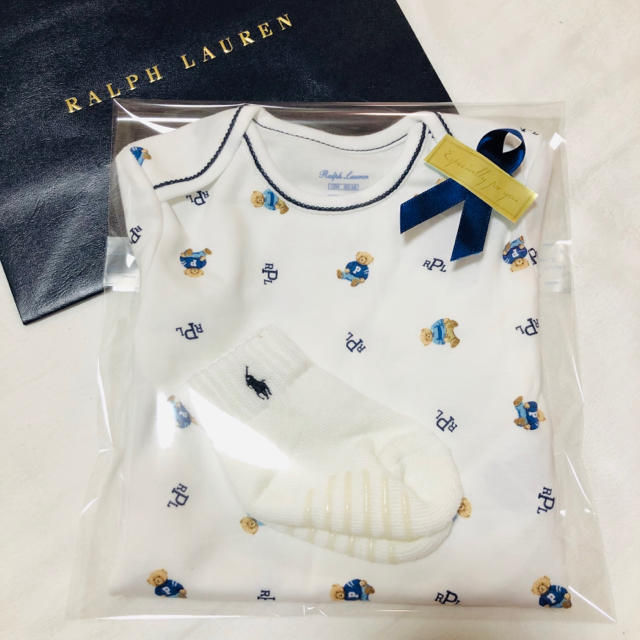 Ralph Lauren(ラルフローレン)の定価半額以下！ラルフギフト☆大人気！！70 キッズ/ベビー/マタニティのベビー服(~85cm)(ロンパース)の商品写真