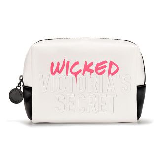 ヴィクトリアズシークレット(Victoria's Secret)の【ビクシー新作】Victoria's Secret 大きめポーチ 白(ポーチ)