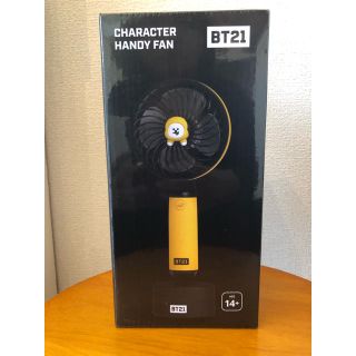 ボウダンショウネンダン(防弾少年団(BTS))のお値下げしました！！　公式 新品  BT21 ハンディミニ扇風機 CHIMMY (扇風機)